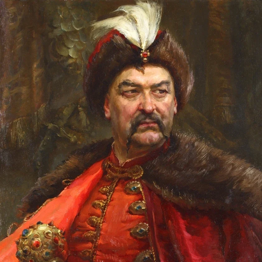 Portrait of Bohdan Khmelnytsky