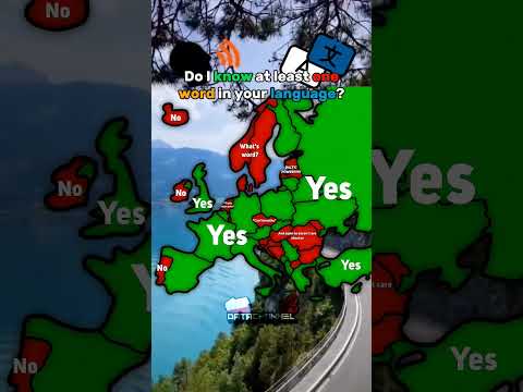 Do I know at least one word in your language? #shorts #mapping