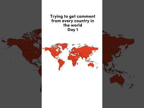 Trying to get comment from every country day 1