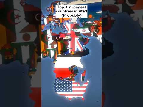 Top 3 strongest countries in WW1 #datachannel #viral #shorts #ww3 #ww1 #history #geography #uk #usa