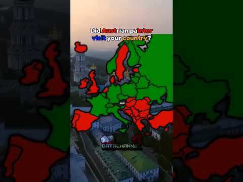 Did an Austrian painter visit your country? #shorts #austria