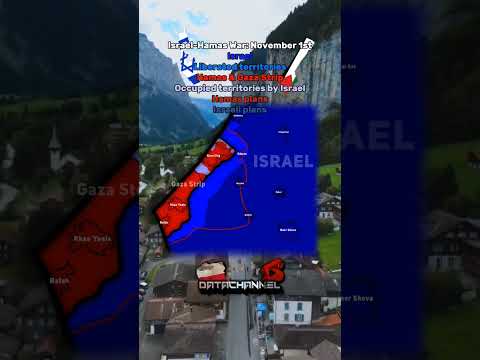 Israel-Hamas War: November 1st #shorts #mapping