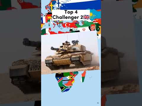Top 8 most powerful tanks in the world🗺️